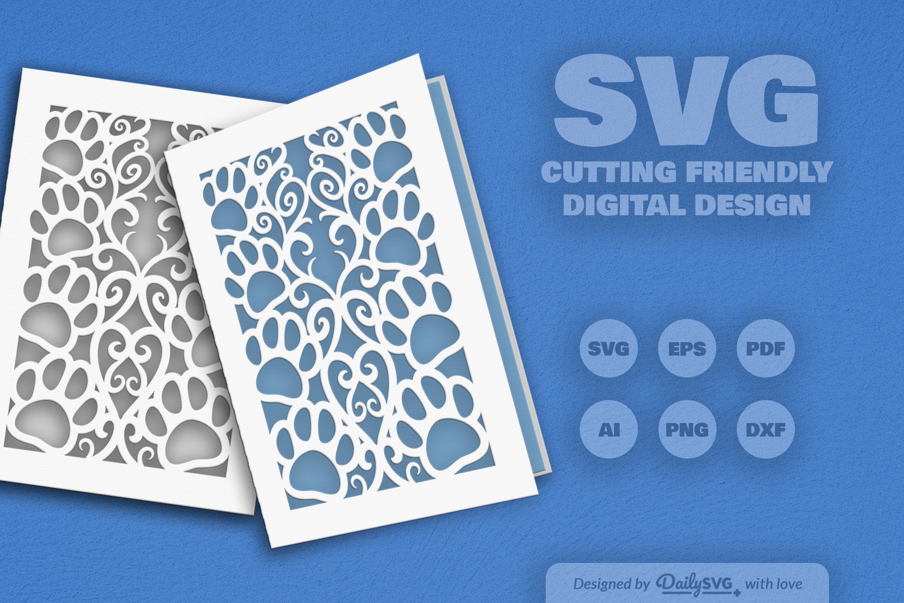 Paw SVG Bundle: Essential Pet Care Collection 1