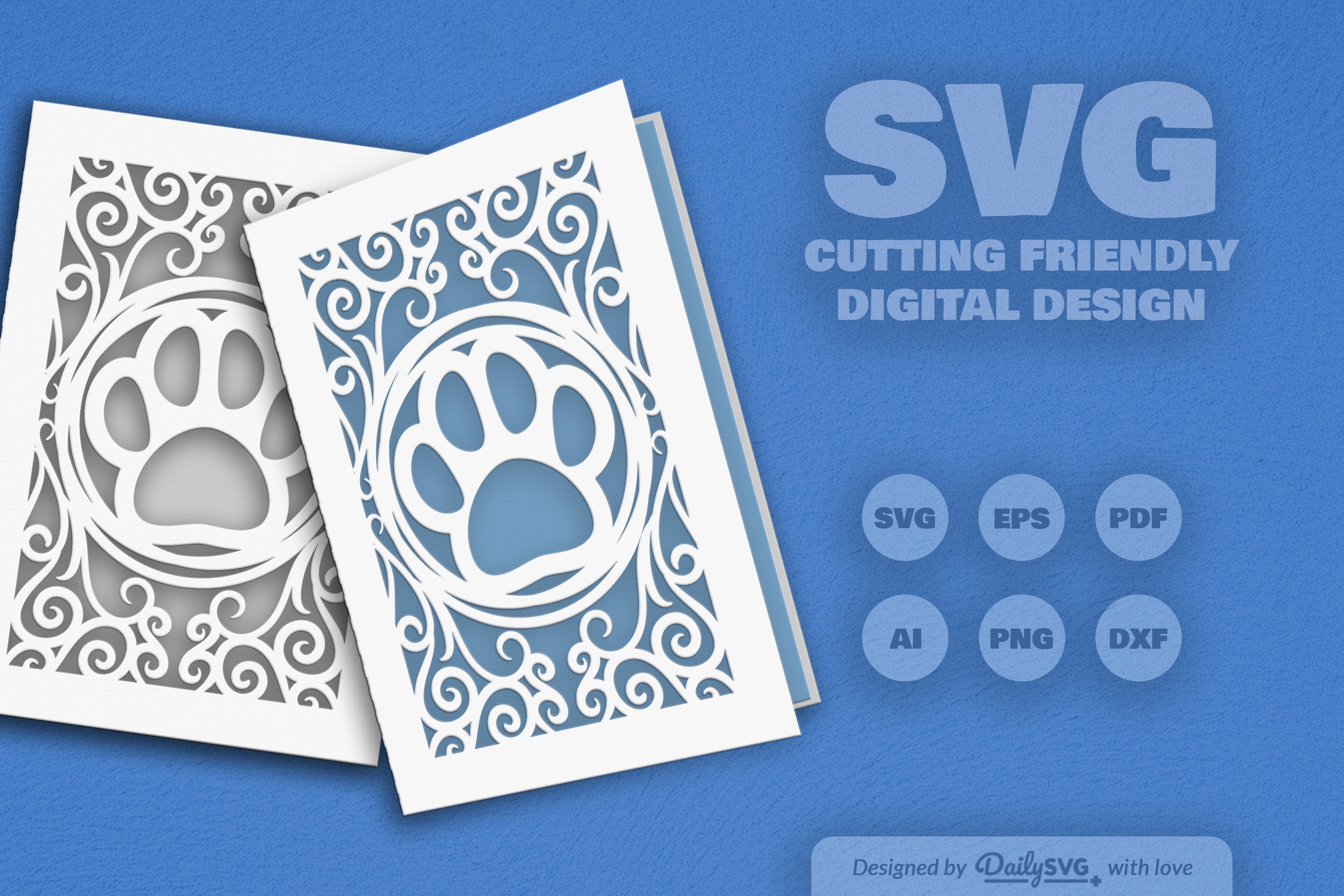 Paw SVG Bundle: Ultimate Pet Care Collection
