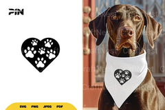 Paw Heart SVG Bundle - CraftNest - Digital Crafting and Art