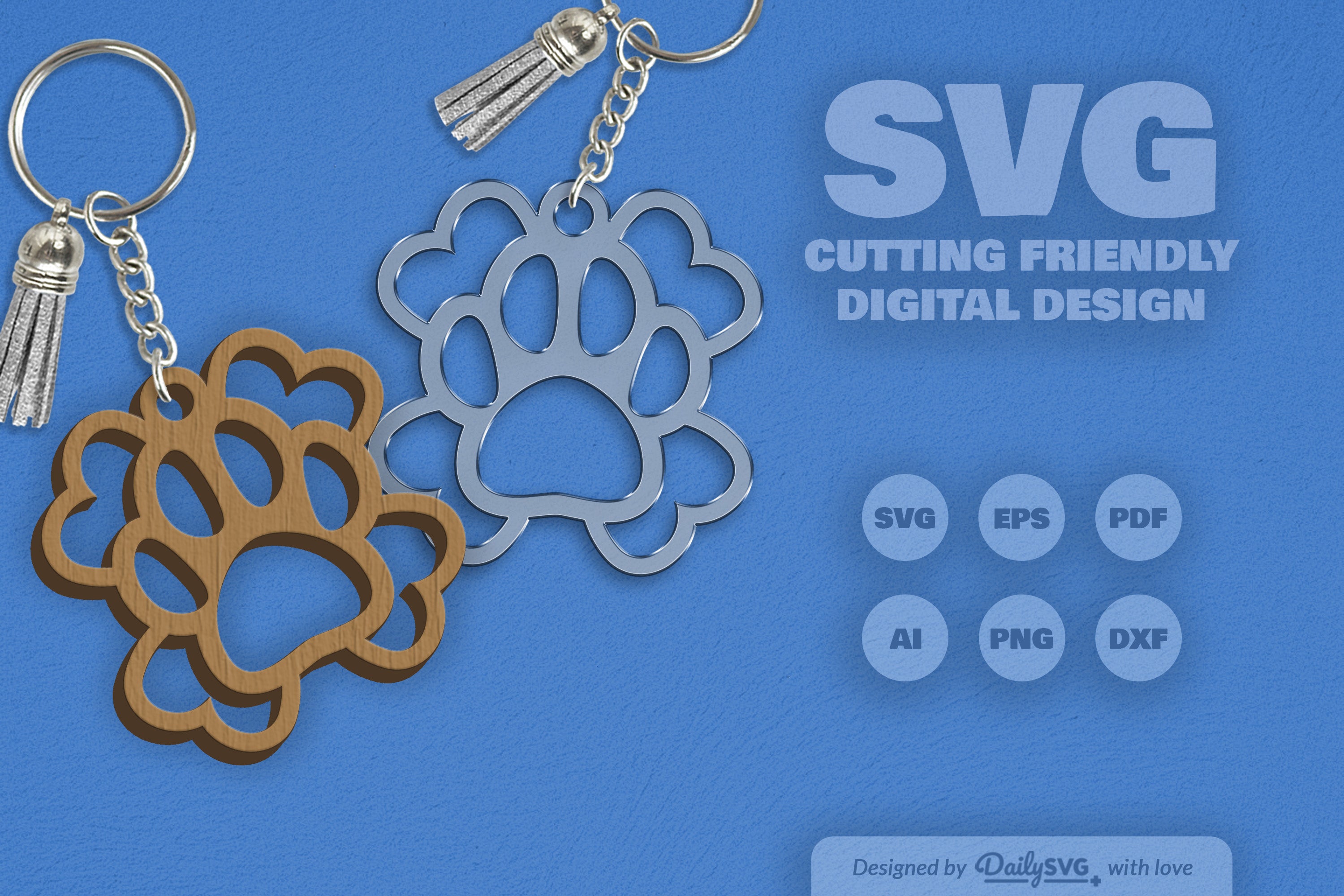 SVG Paw Print SVG Bundle 3