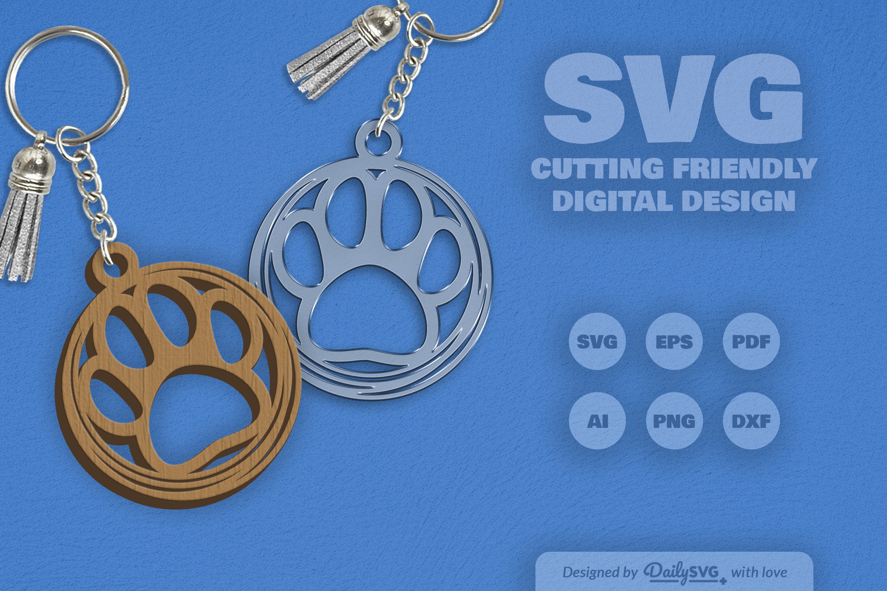 SVG Paw Print SVG Bundle