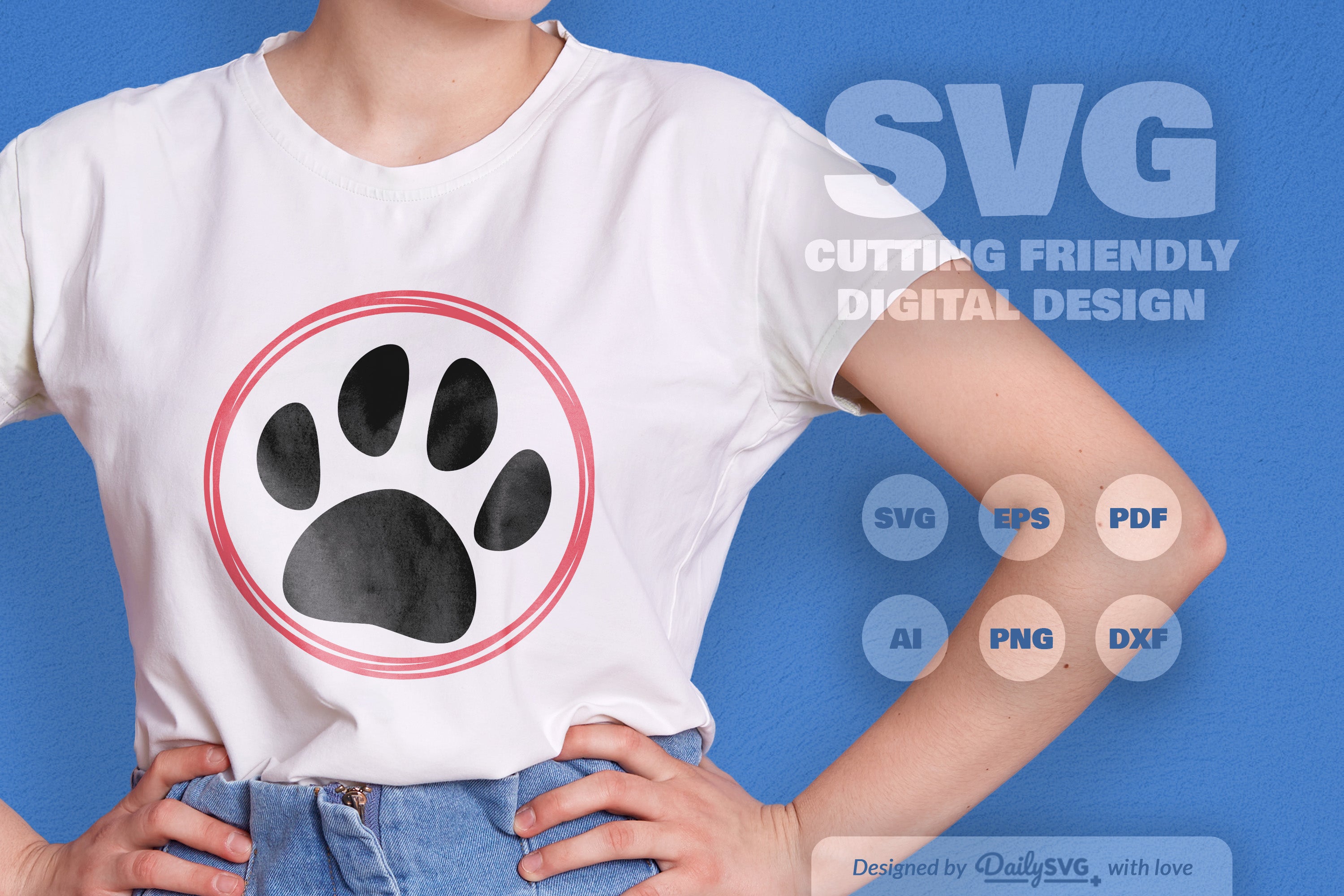 Paws SVG Bundle for Pets 1