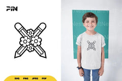 Back to School Pencils SVG Bundle - CraftNest - Digital Crafting and Art