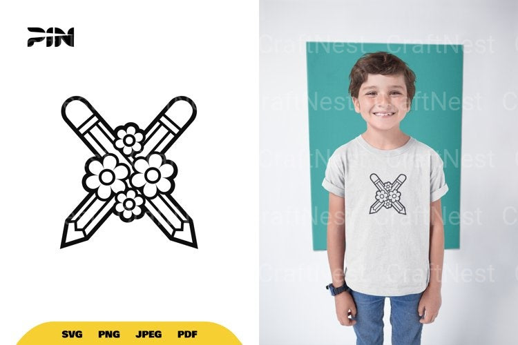 Back to School Pencils SVG Bundle