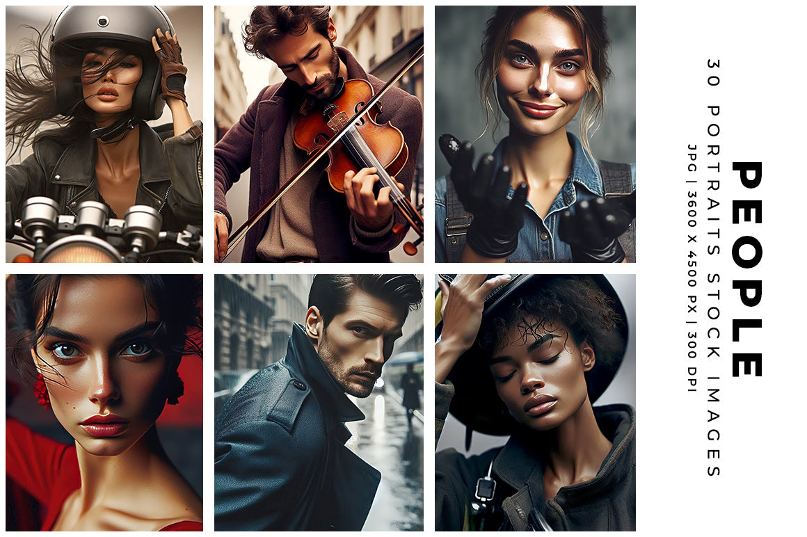 People Portraits - Stock Images