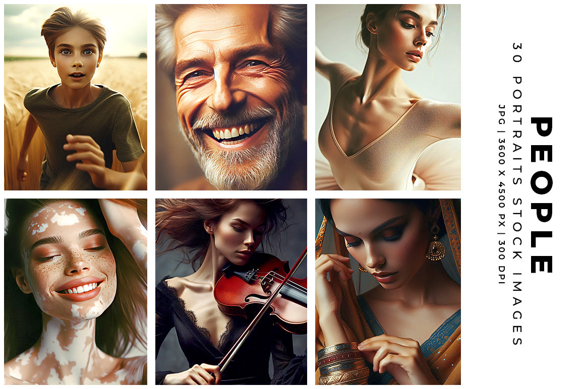 People Portraits - Stock Images