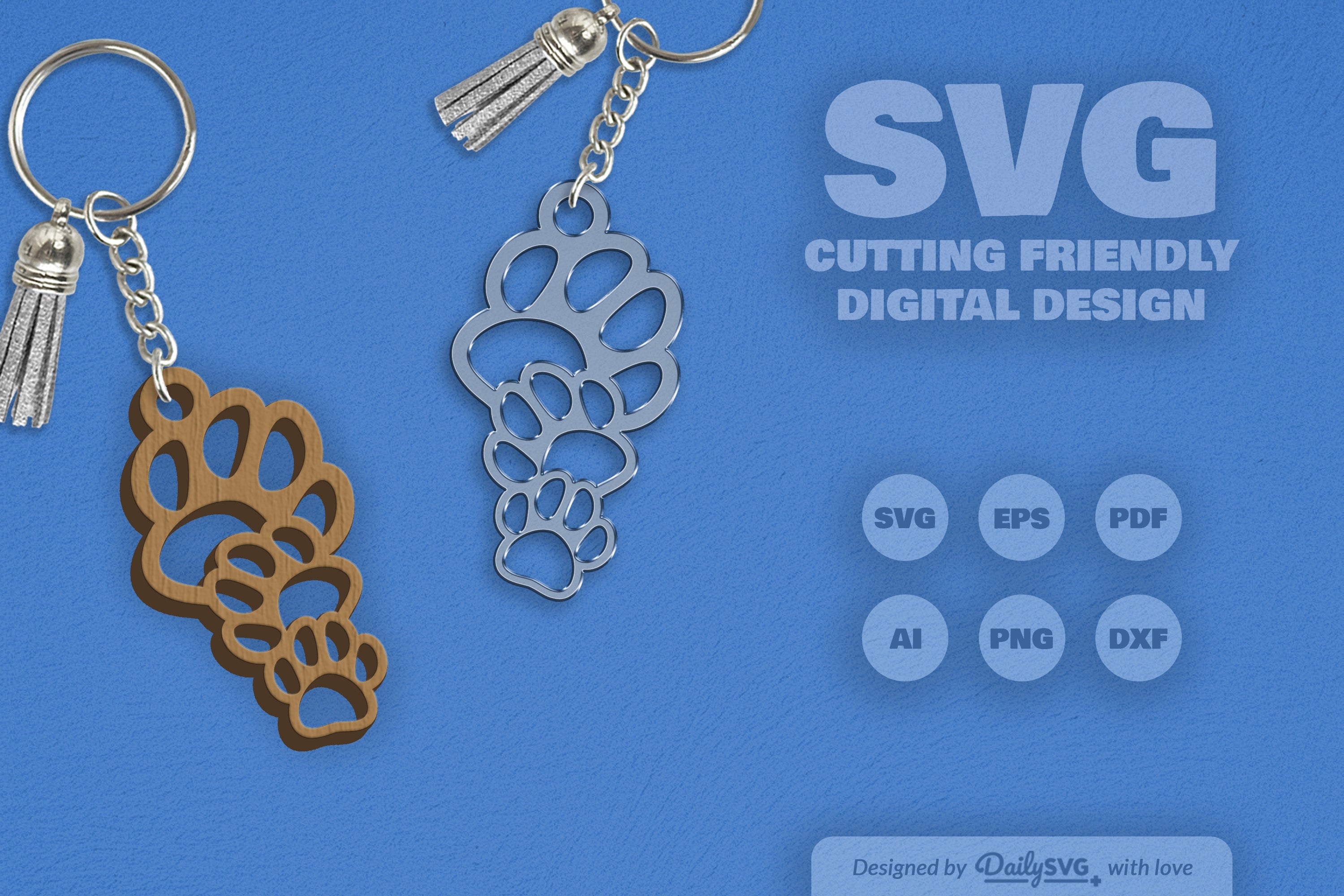 Pet Paw SVG Bundle 8