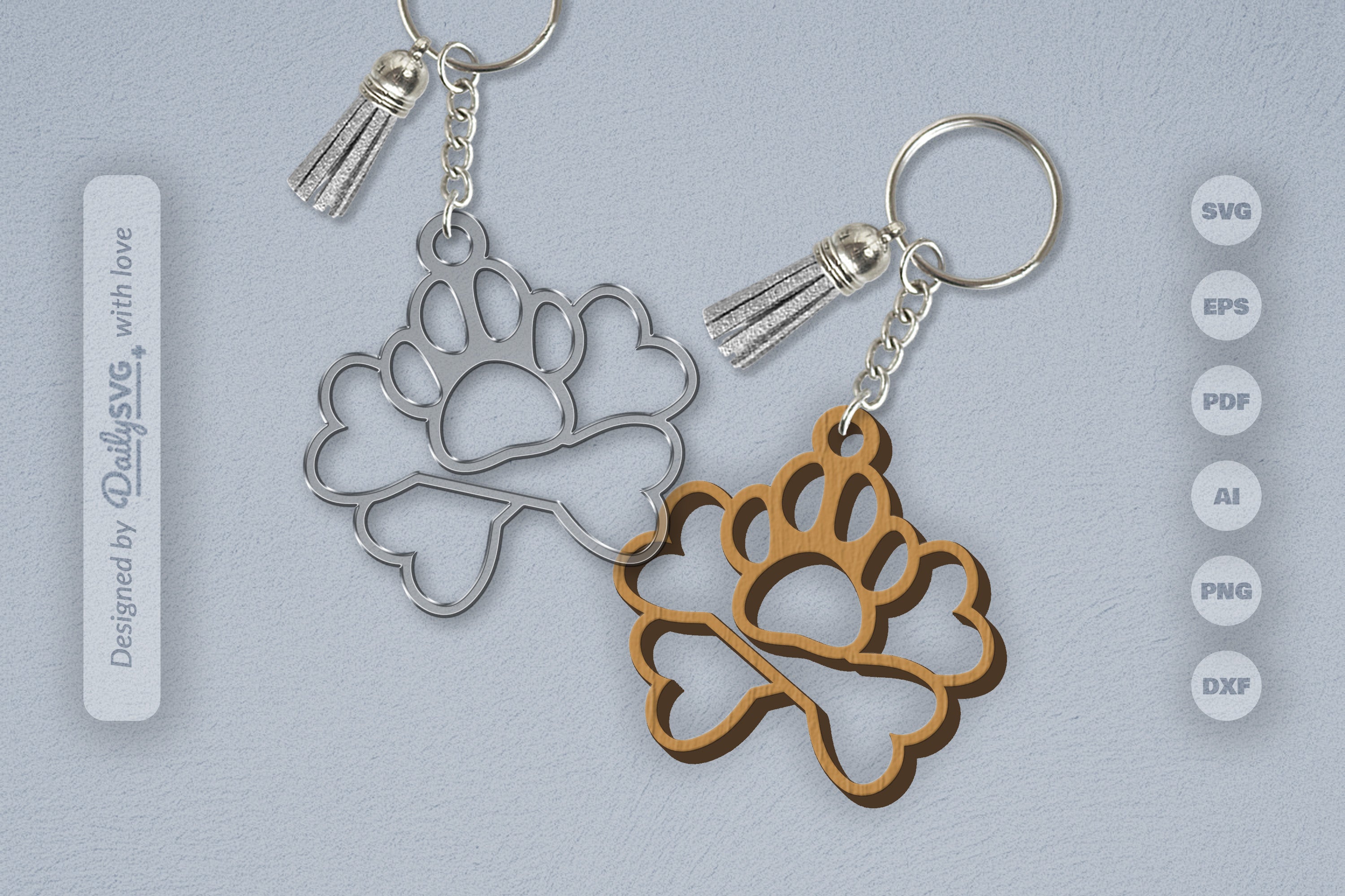 Pet Paw SVG Bundle 5