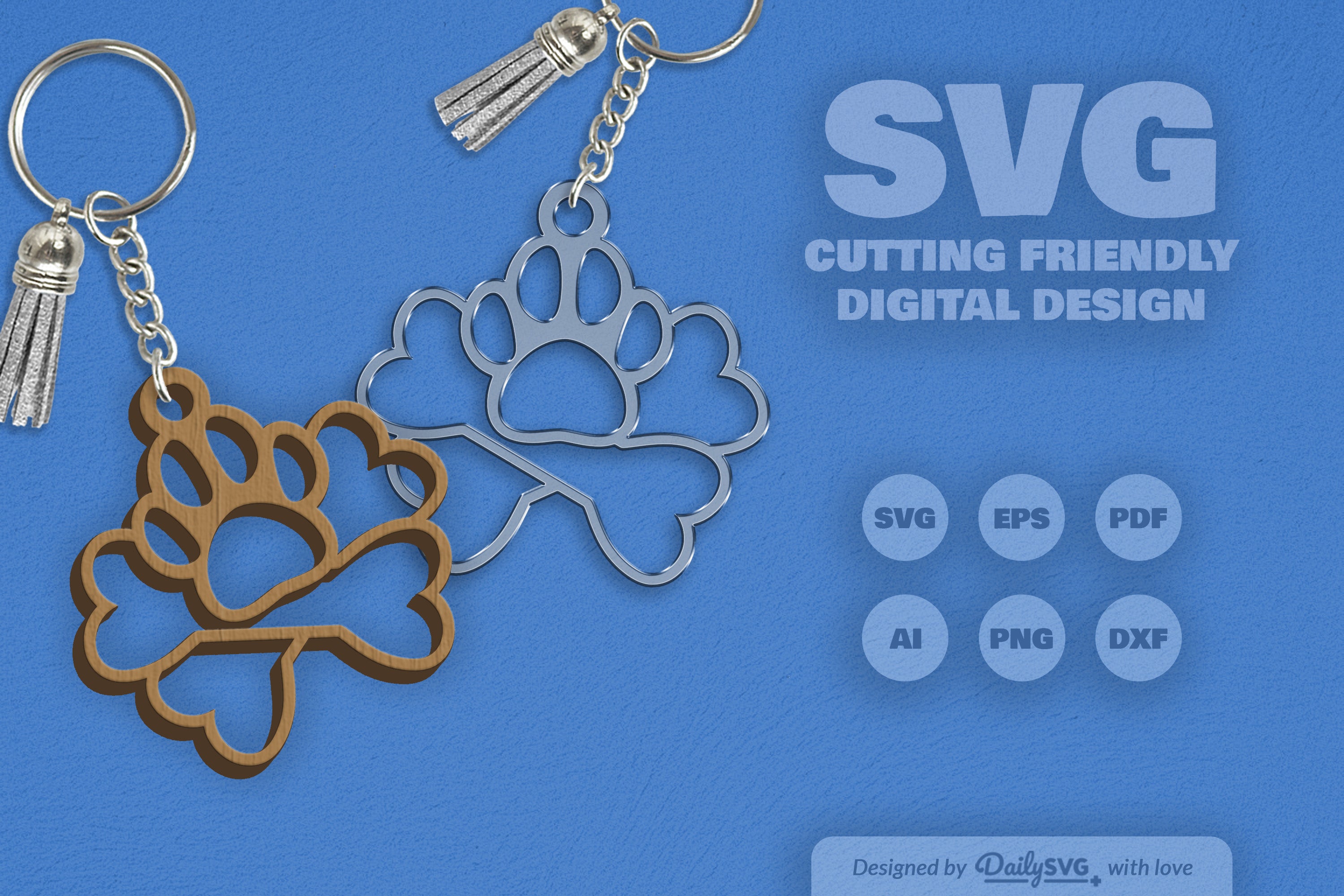 Pet Paw SVG Bundle 5