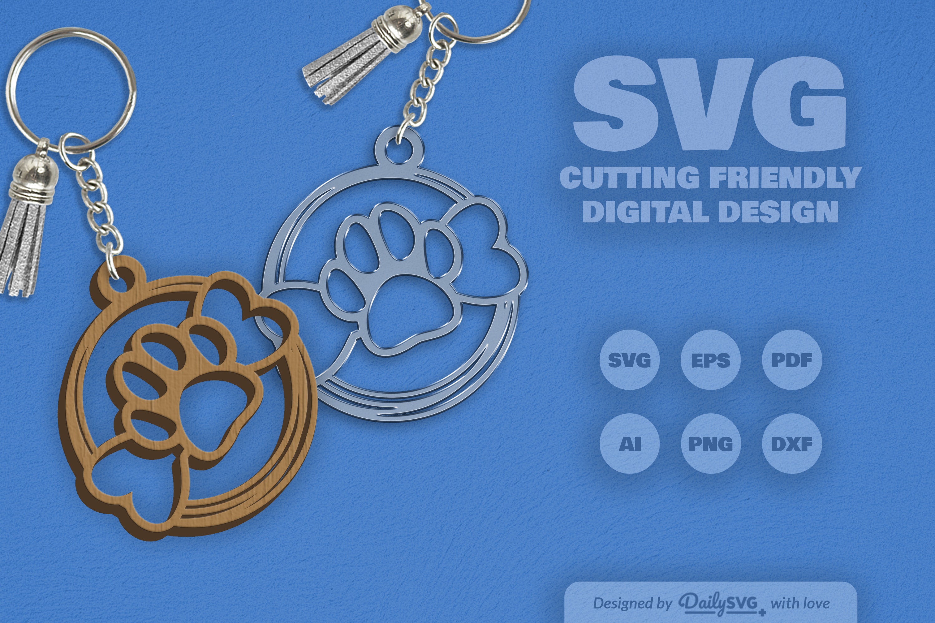 Pet Paw SVG Bundle 6