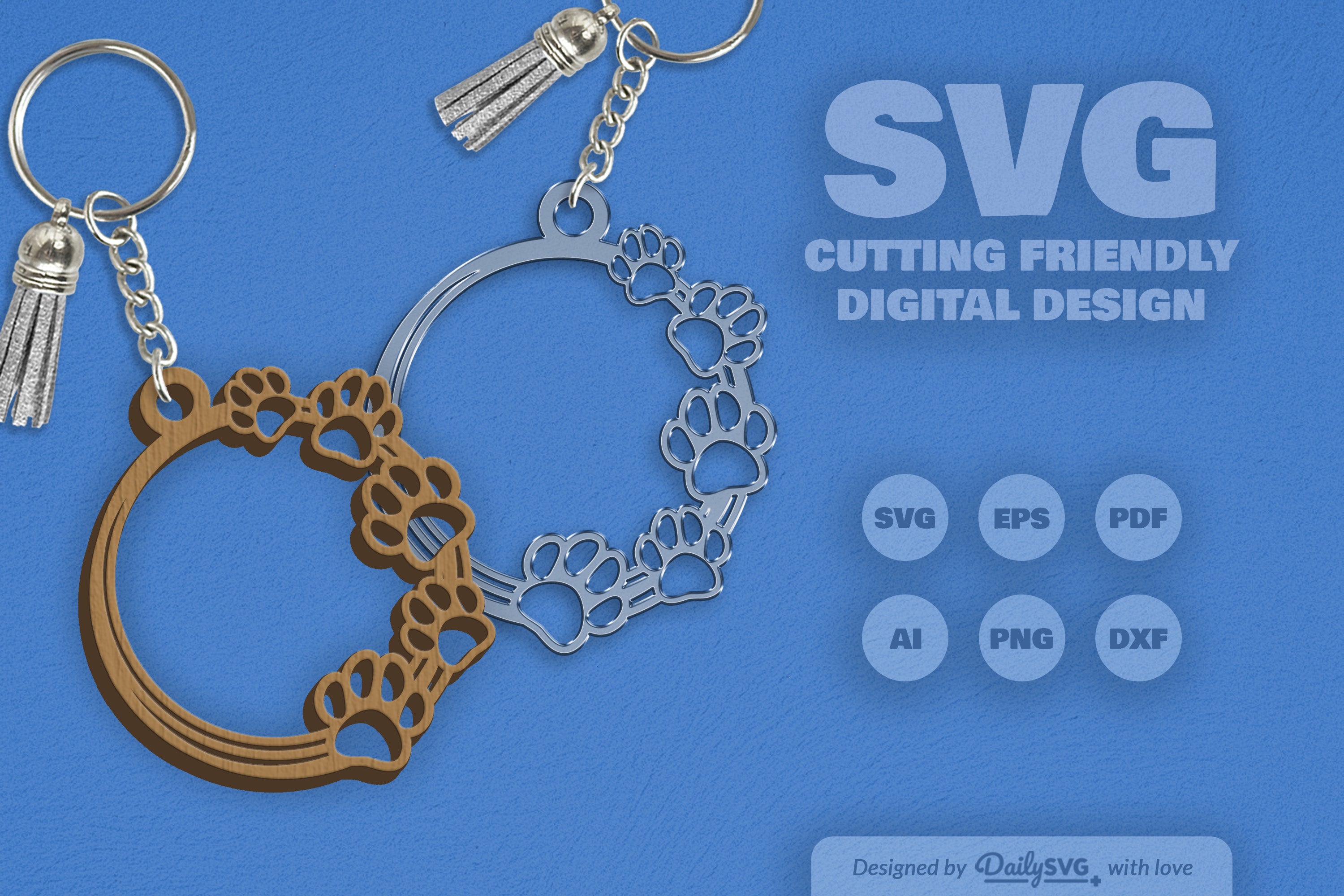 Pet Paw SVG Bundle 7