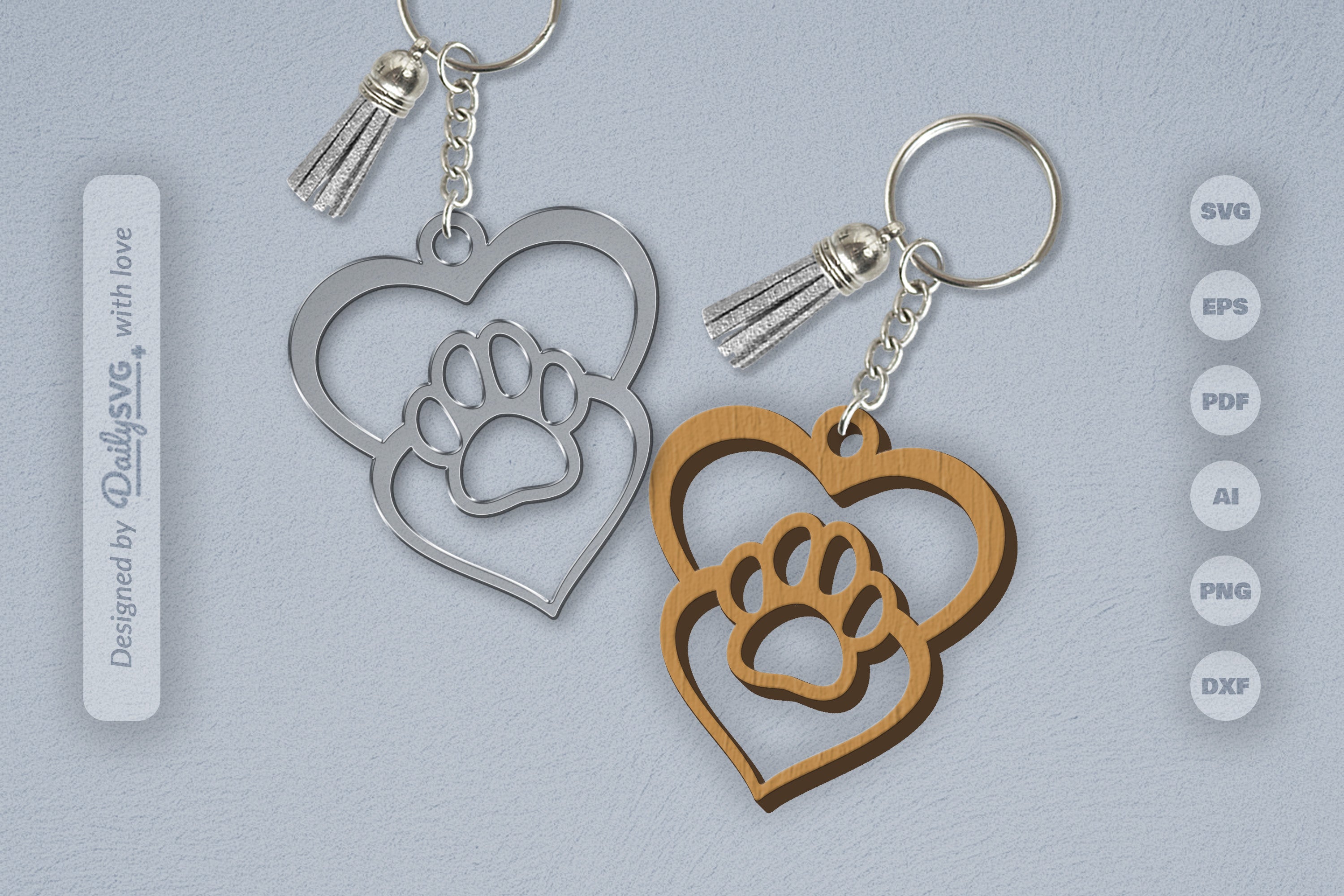 Pet Paw SVG Bundle 4