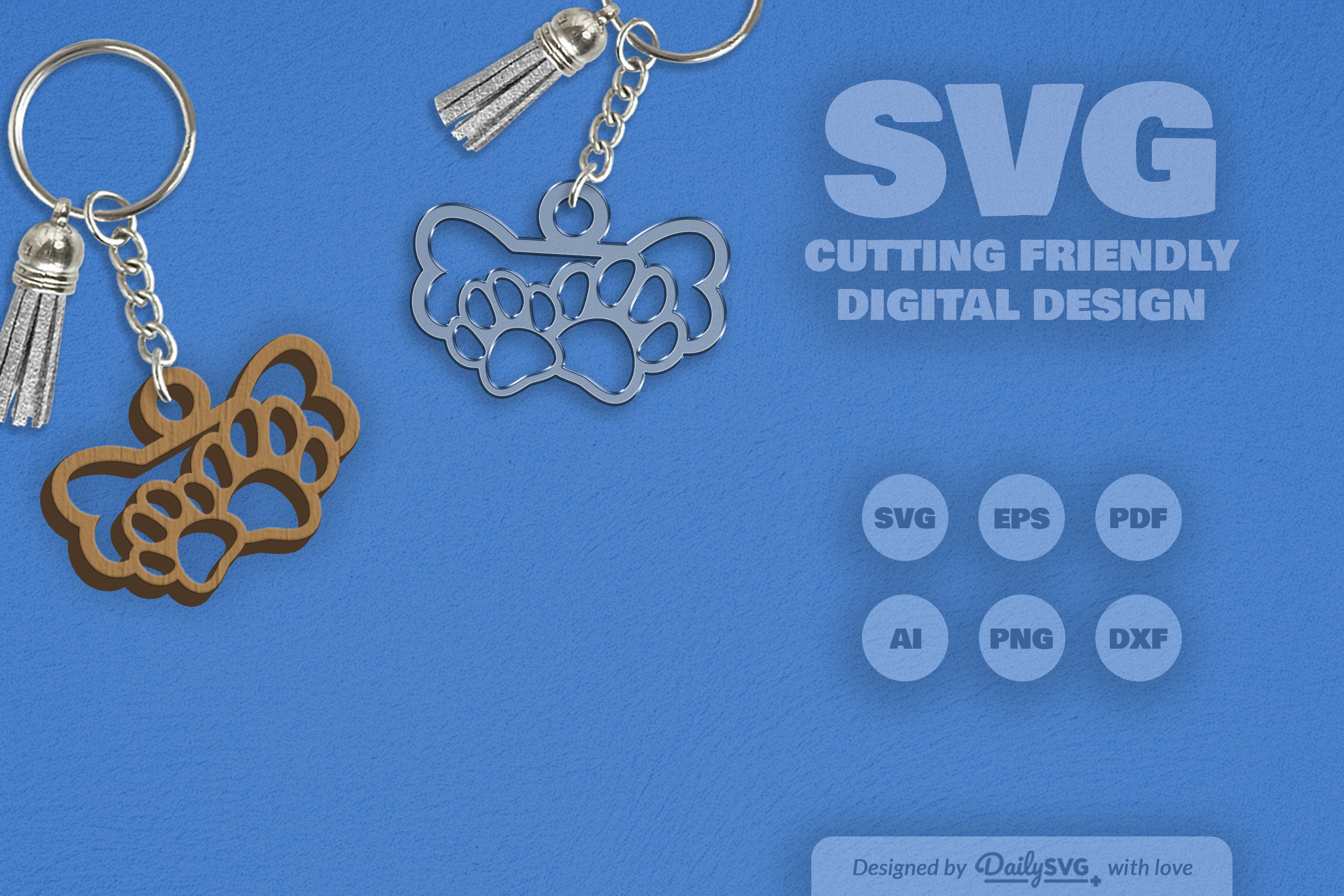 Pet Paw SVG Bundle 1