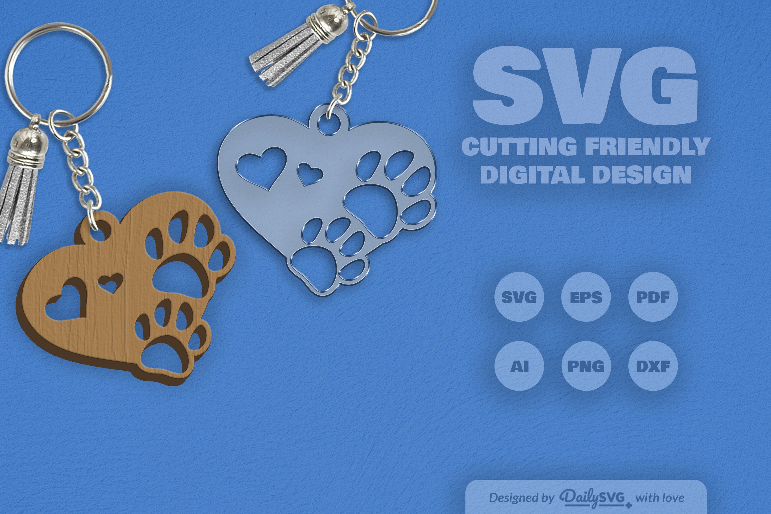Pet Paw SVG Bundle 2
