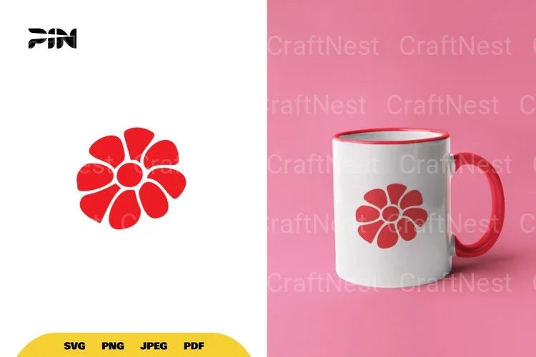 Petal Icon Flowers SVG Bundle - CraftNest - Digital Crafting and Art