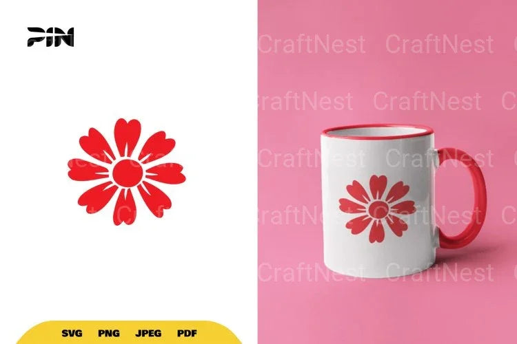 Petal Icon Flowers SVG Bundle - CraftNest - Digital Crafting and Art