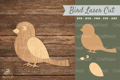 Pigeon Bird Laser Cut Decoration Clipart Bundle - CraftNest - Digital Crafting and Art