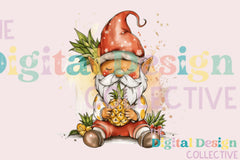 Pineapple Gnome Clipart Bundle - CraftNest - Digital Crafting and Art