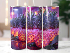 Pineapple 3 Tumbler Wrap - CraftNest - Digital Crafting and Art