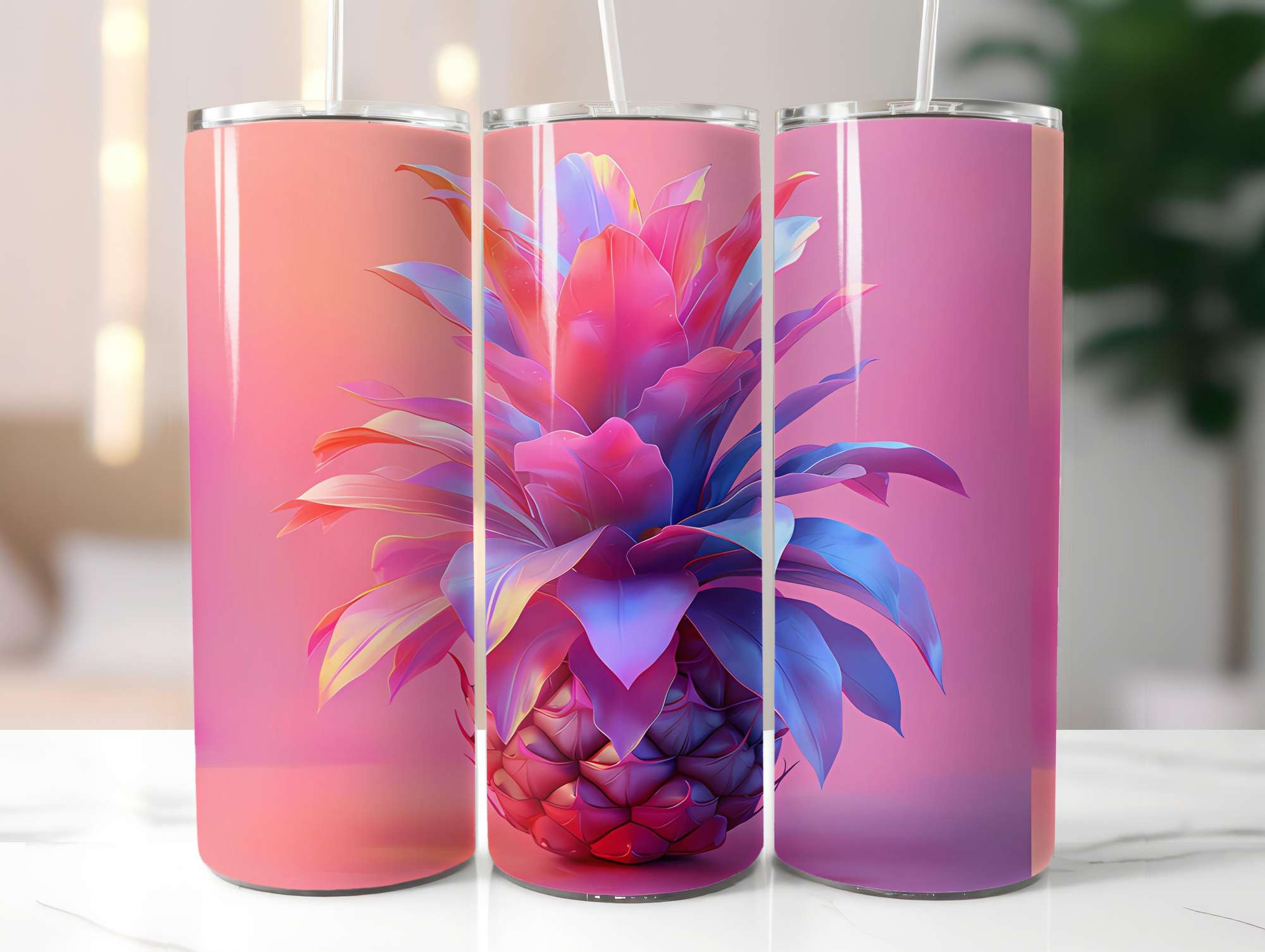 Pineapple 1 Tumbler Wrap - CraftNest - Digital Crafting and Art