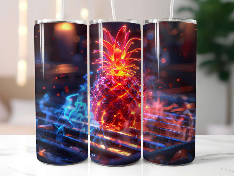 Pineapple 1 Tumbler Wrap - CraftNest - Digital Crafting and Art