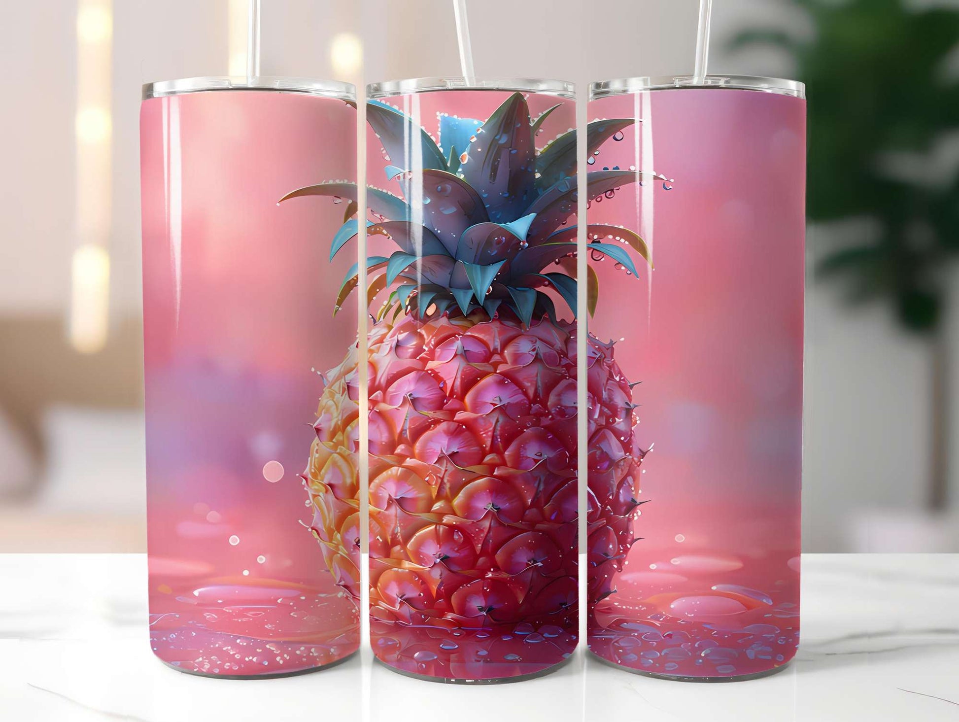 Pineapple 2 Tumbler Wrap - CraftNest - Digital Crafting and Art