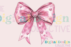 Pink Bow Valentine Clipart Bundle - CraftNest - Digital Crafting and Art