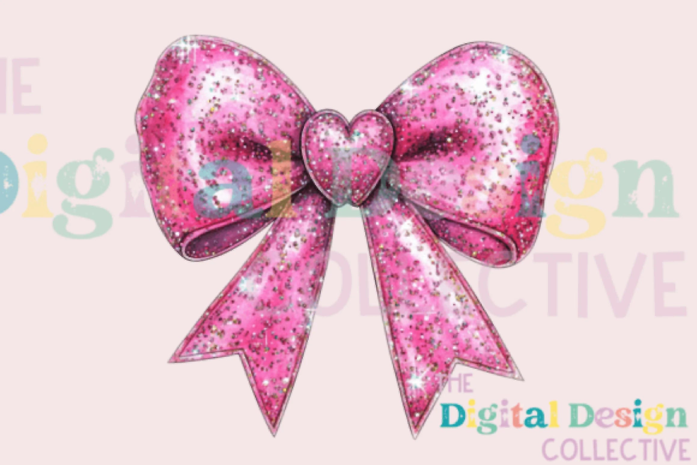 Pink Bow Valentine Clipart Bundle - CraftNest - Digital Crafting and Art