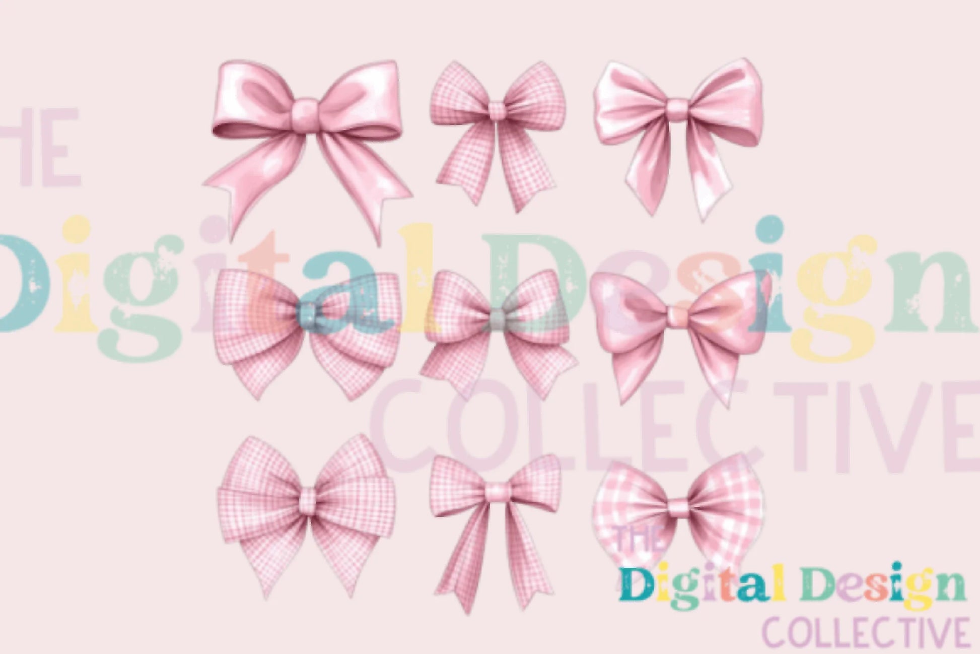 Pink Coquette Bows Ballet Clipart Bundle - CraftNest - Digital Crafting and Art
