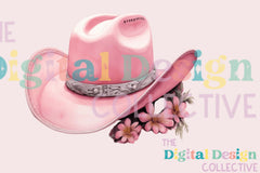 Stylish Pink Cowboy Hat Clipart Bundle - CraftNest - Digital Crafting and Art