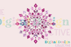 Pink Disco Snowflake Clipart Bundle - CraftNest - Digital Crafting and Art