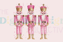Pink Glitter Nutcracker Friends Clipart Bundle - CraftNest - Digital Crafting and Art