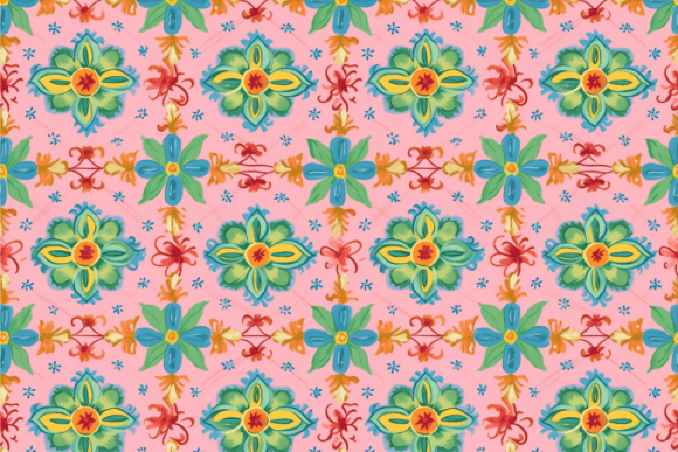 Pink Seamless Digital Paper