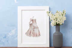 Pink Victorian Dresses Clipart Bundle - CraftNest - Digital Crafting and Art