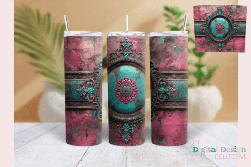 Rustic Western Design Tumbler Bundle - CraftNest - Digital Crafting and Art
