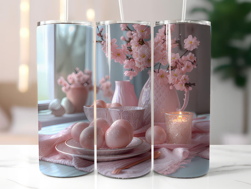 Pink Easter 2 Tumbler Wrap - CraftNest