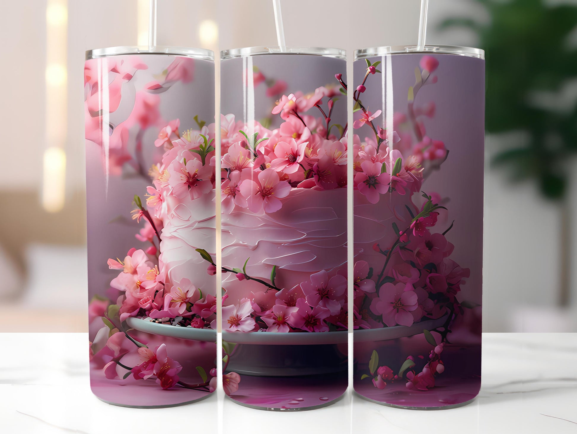 Pink Easter 4 Tumbler Wrap - CraftNest