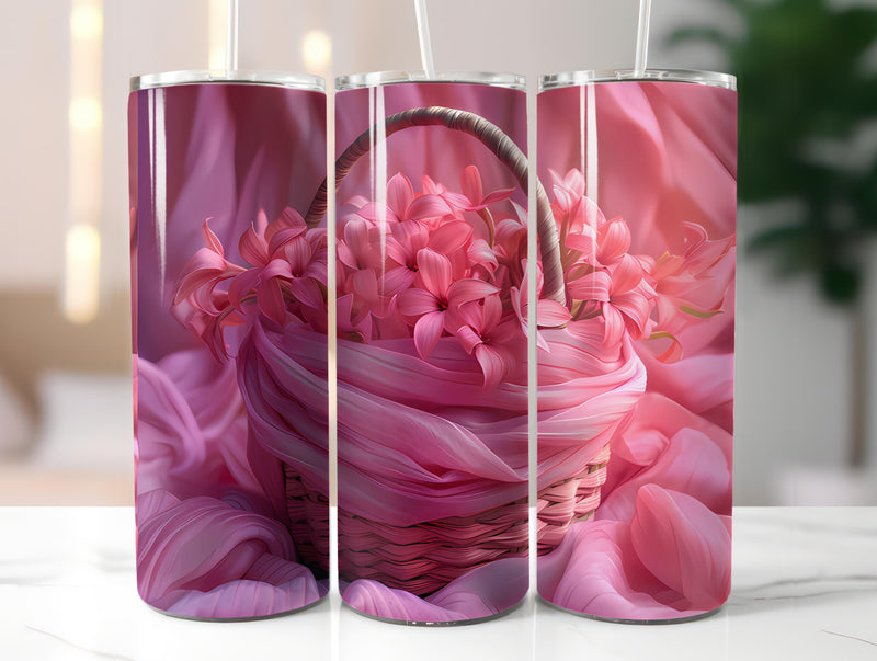 Pink Easter 3 Tumbler Wrap - CraftNest