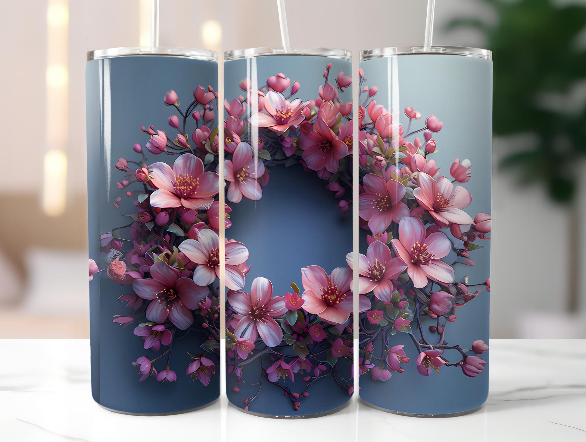 Pink Easter 6 Tumbler Wrap - CraftNest