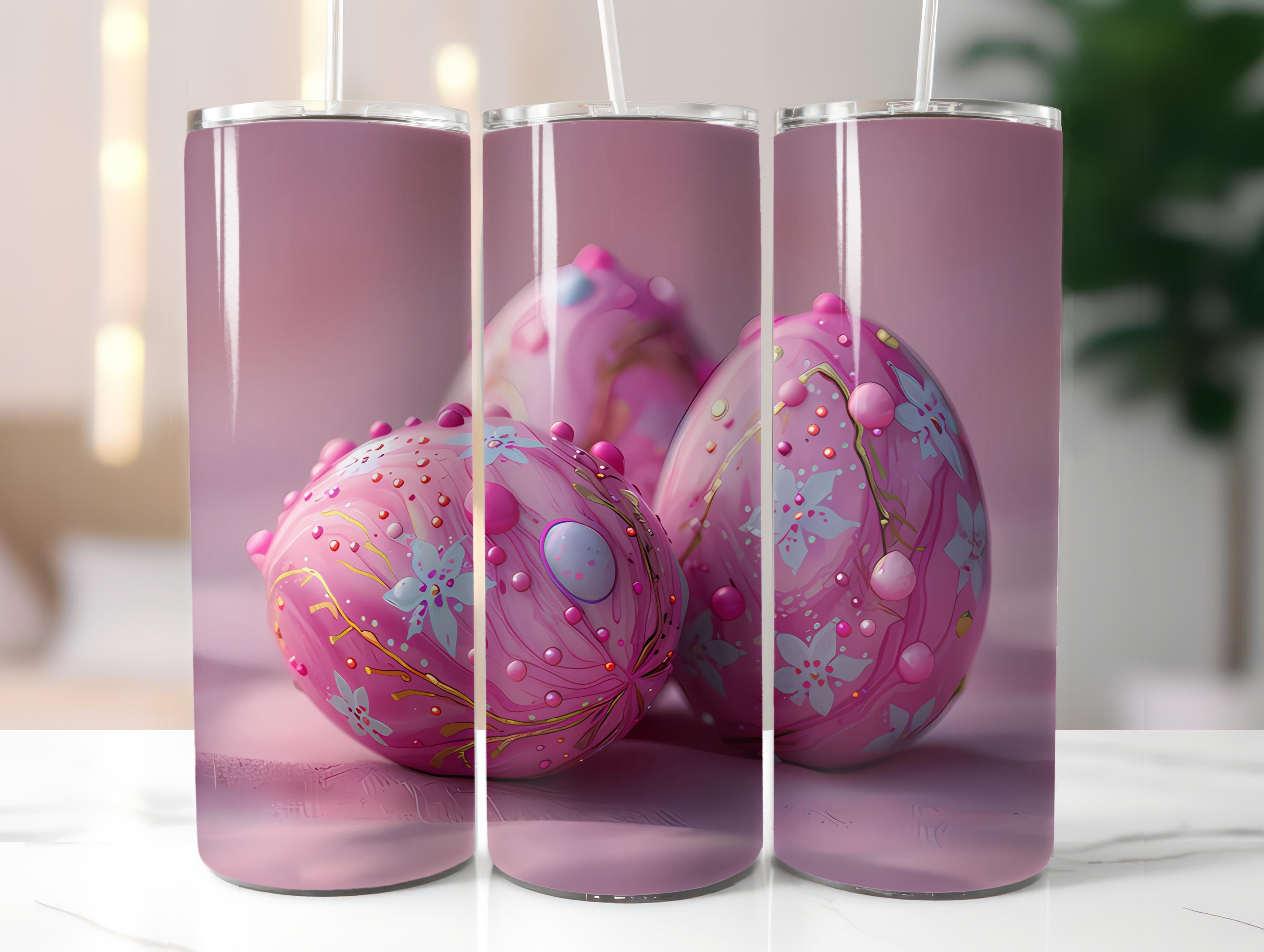 Pink Easter 1 Tumbler Wrap - CraftNest