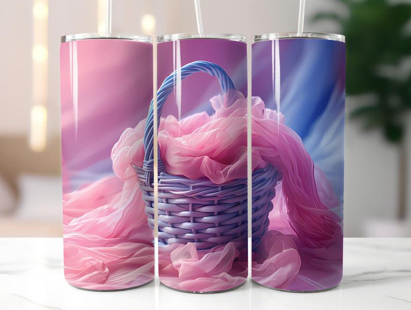 Pink Easter 6 Tumbler Wrap - CraftNest