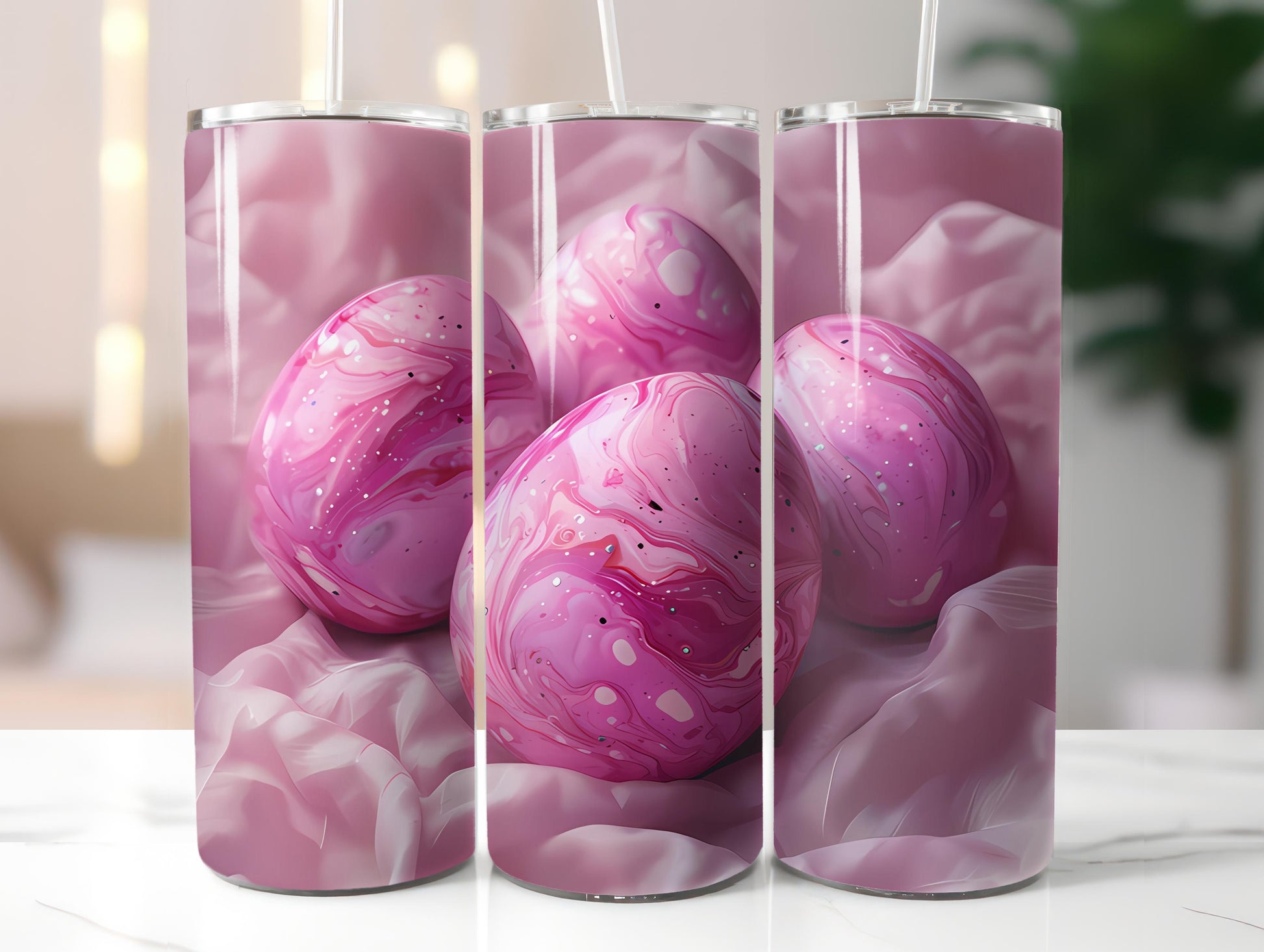 Pink Easter 1 Tumbler Wrap - CraftNest