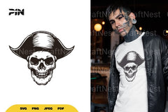 Pirate Skull Head SVG Bundle - CraftNest - Digital Crafting and Art