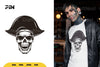 Pirate Skull Head SVG Bundle