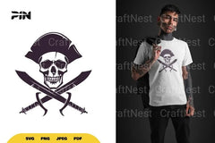 Pirate Skull SVG Bundle - CraftNest - Digital Crafting and Art
