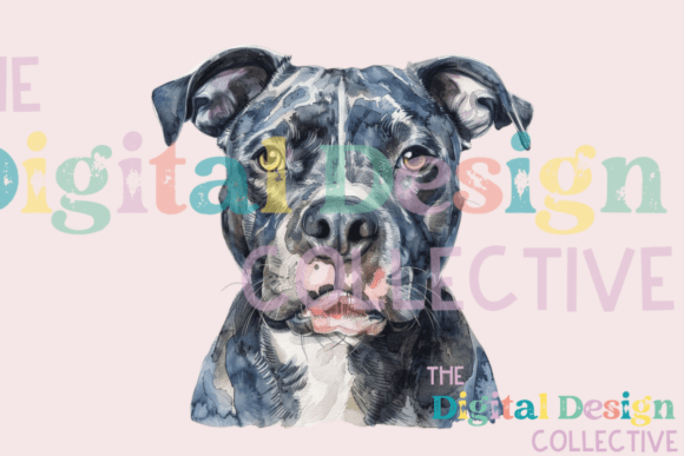 Unique Artistic Pitbull T-Shirt Design Bundle