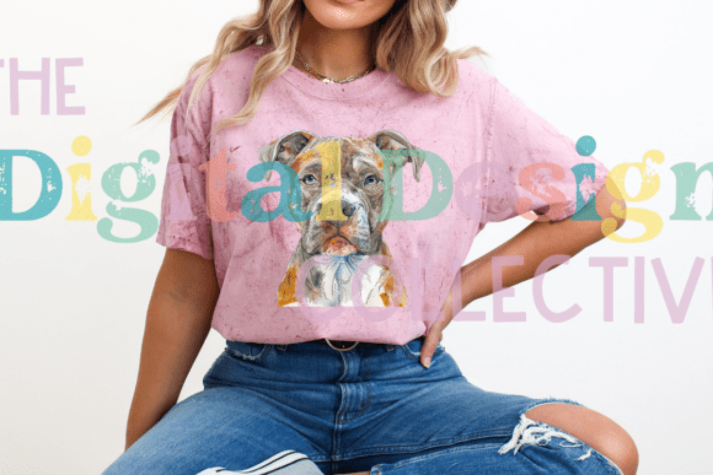 Unique Pitbull T-Shirt Design Clipart Bundle