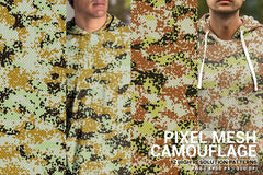 Pixel Mesh Camouflage - CraftNest - Digital Crafting and Art