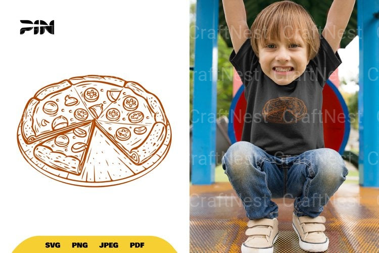 Pizza Fast Food SVG Bundle - CraftNest - Digital Crafting and Art