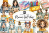 Planner Girl Vibes Clipart Bundle